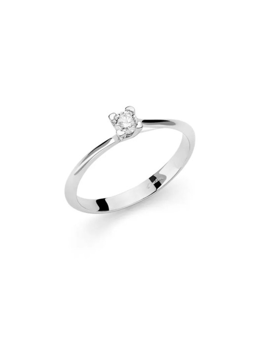 Anello Miluna Donna in Oro bianco Diamante LID3291-015G7