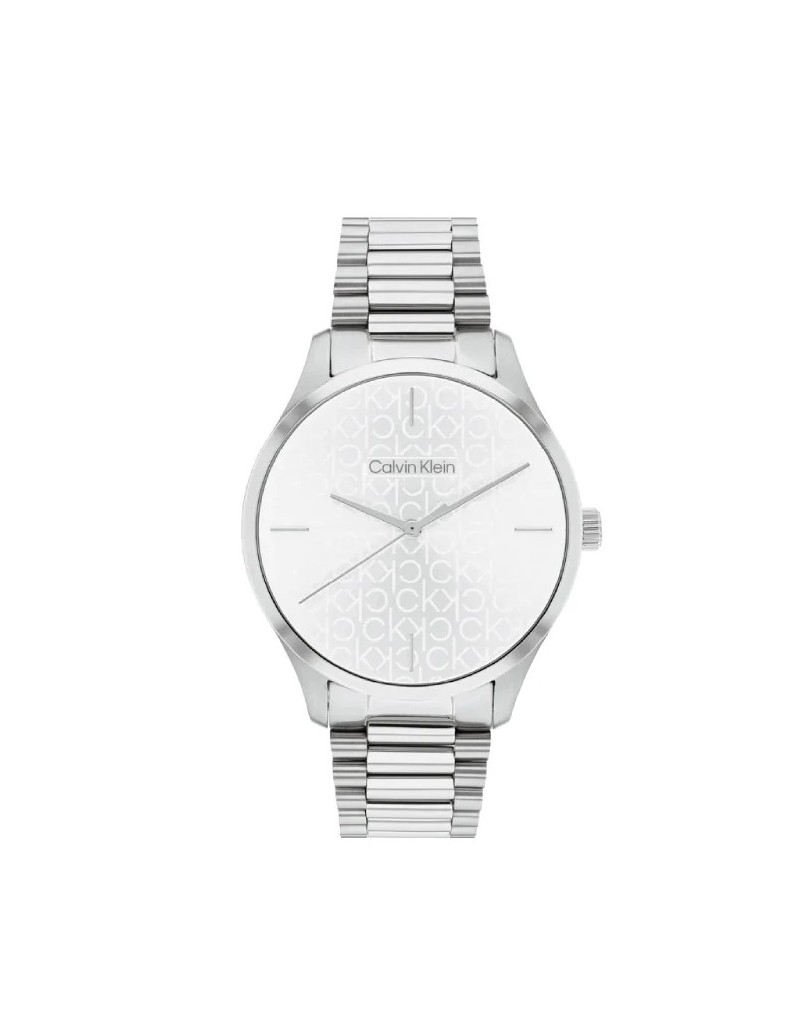 Orologio con cinturino con monogramma all over