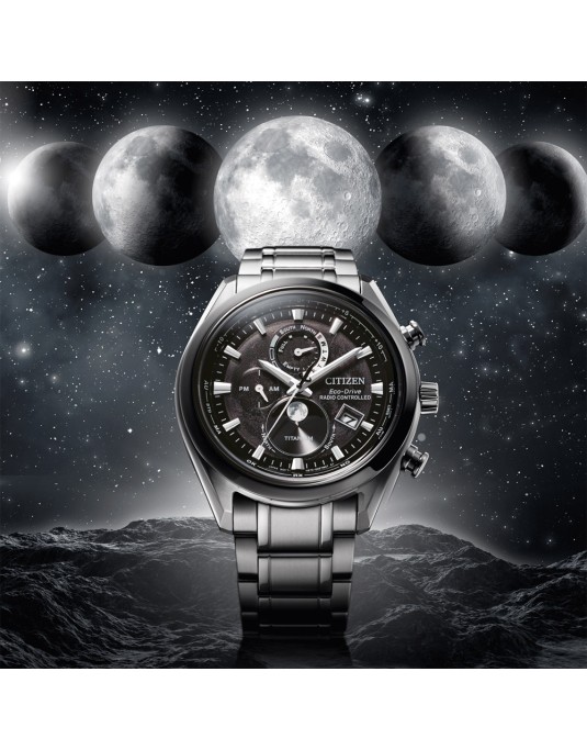 orologio multifunzione uomo Citizen Tsuki -Yomi con Fasi Lunari