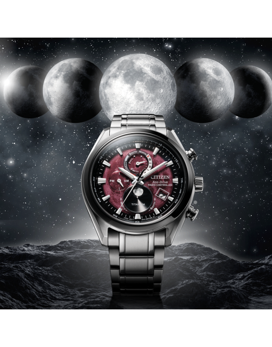 orologio multifunzione uomo Citizen Tsuki -Yomi con Fasi Lunari