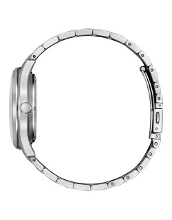 Citizen Orologio automatico in acciaio inossidabile con quadrante bianco NH8391-51A da uomo, argento, argento, Bracciale