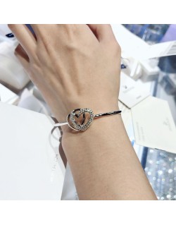 Bracciale rigido Swarovski Dear - Bianco 5345478