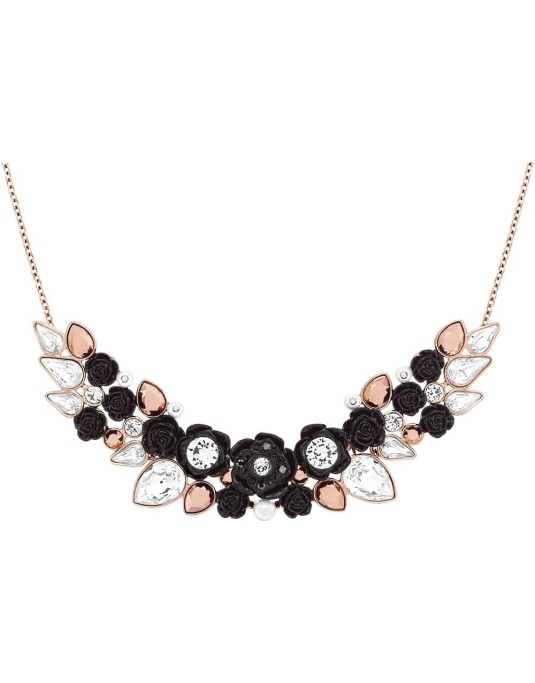 Swarovski Catena da donna con pendente in lega di resina e vetro bianco 506979
