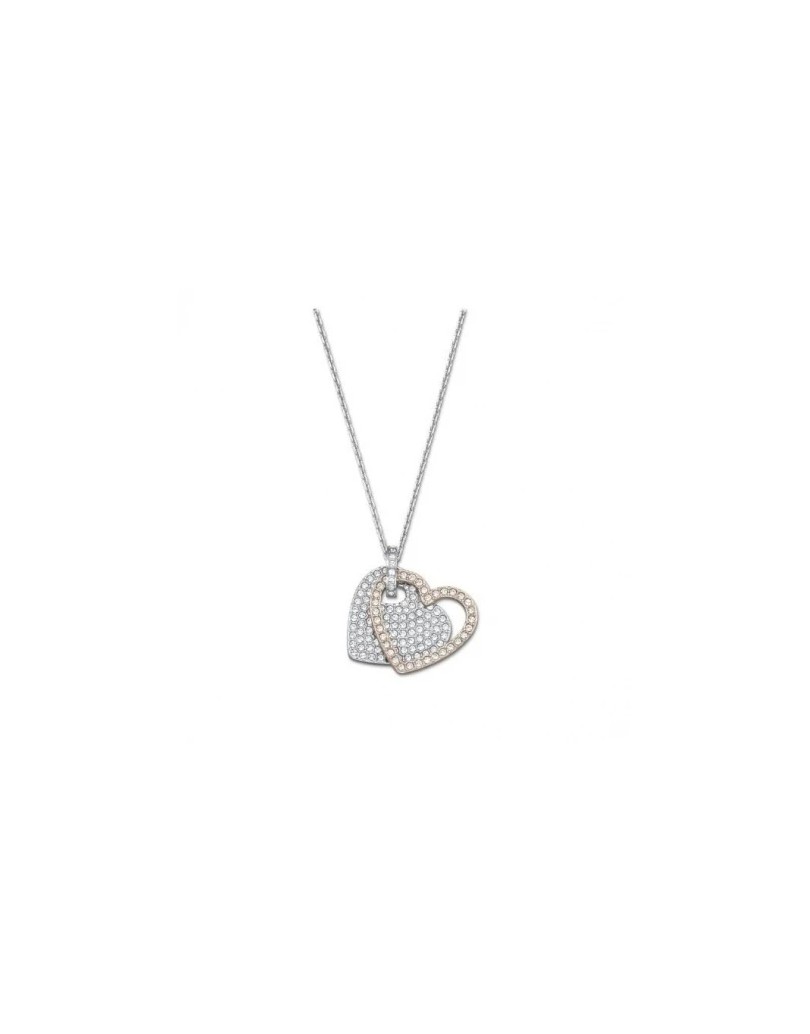 Collana doppio cuore 5032964 swarovski