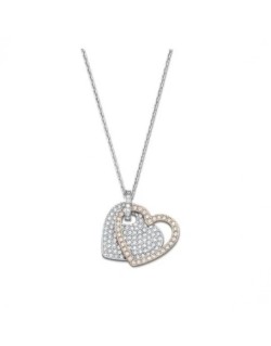 Collana doppio cuore 5032964 swarovski