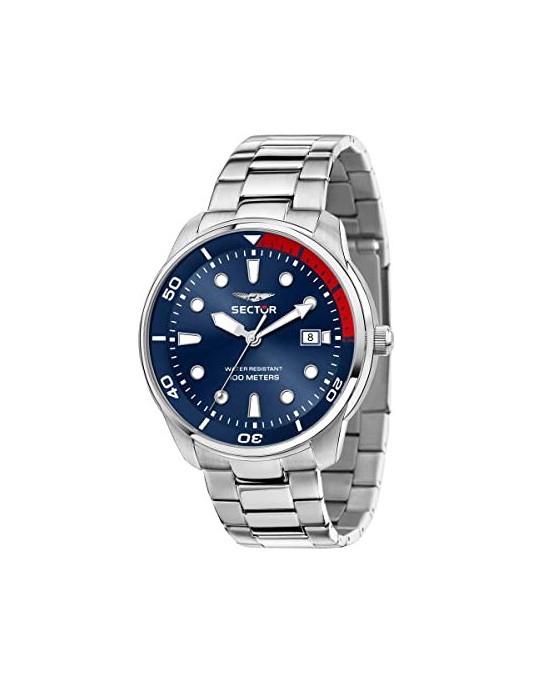 Sector No Limits Oversize Orologio Uomo, Tempo e data, Analogico - R3253102029