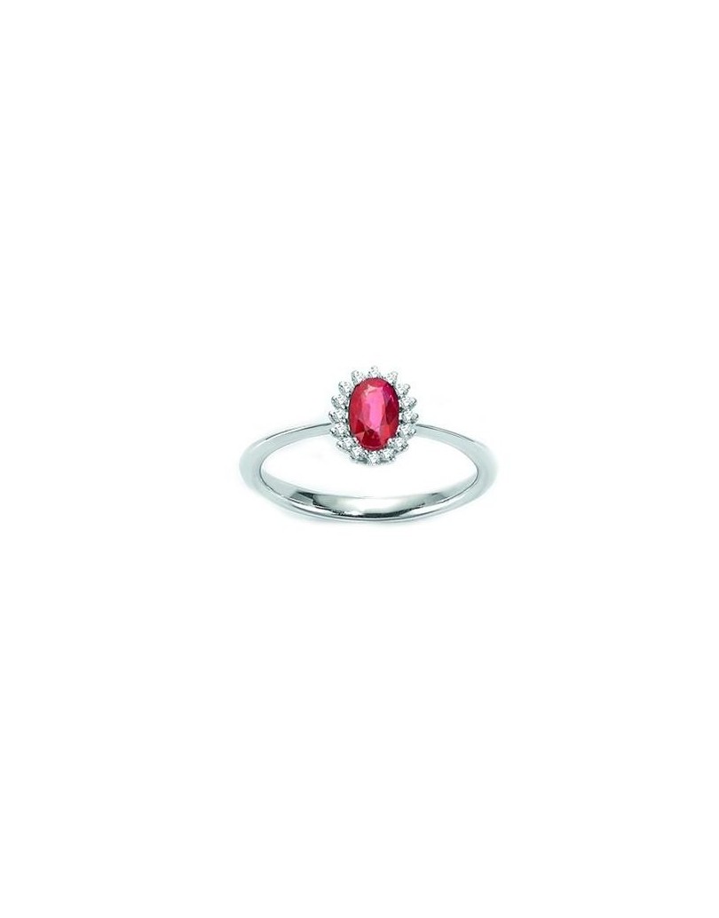 Miluna Anello Rubini LID2830