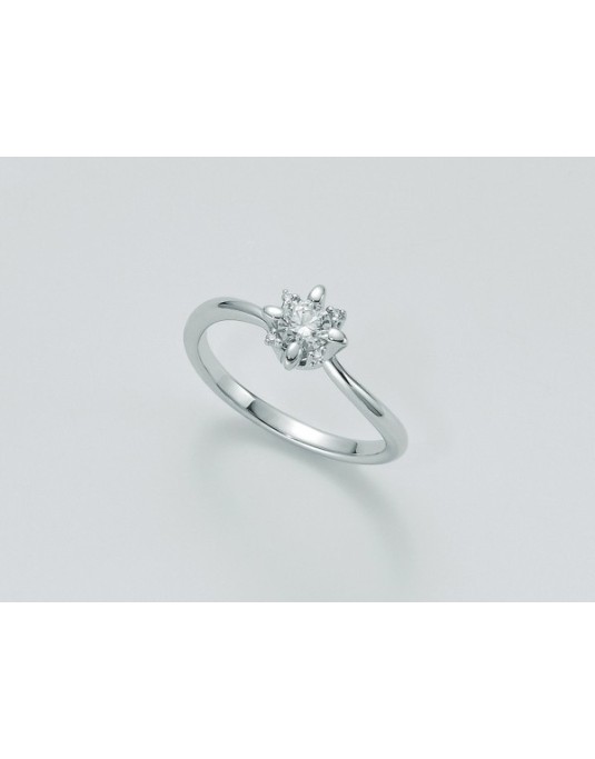 Anello Solitario Miluna Oro e Diamanti LID5184-019g7