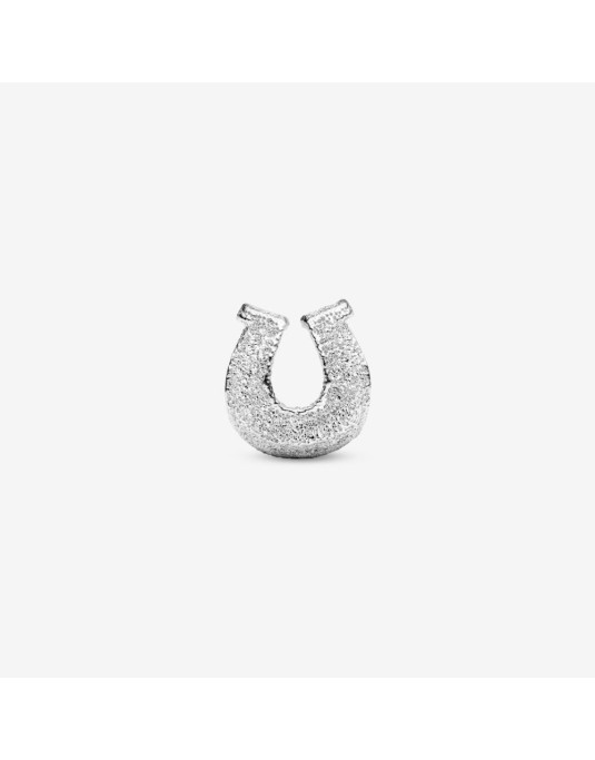 Mini Charm Ferro di cavallo effetto diamantato