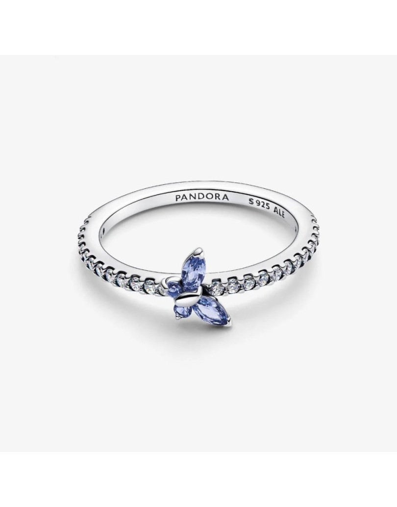 Anello Farfalla scintillante