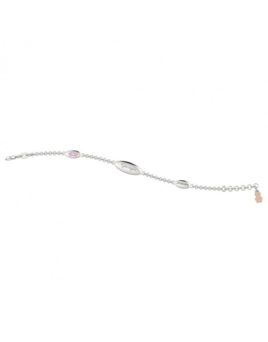 BRACCIALE CON TARGETTA BIMBA 